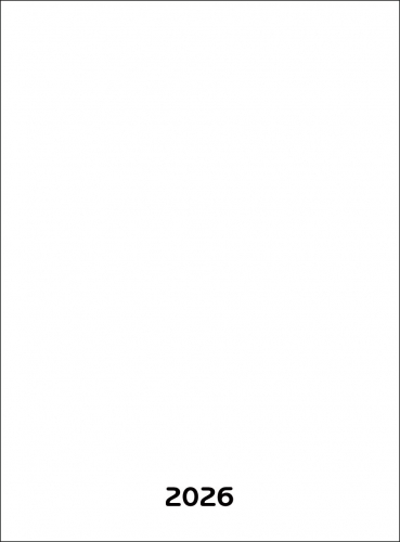 MID WHITE BLANKOKALENDER DIY BASTEL SELBSTGESTALTEN